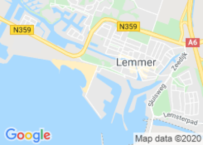 Ligplaats in Lemmer direct aan het IJsselmeer