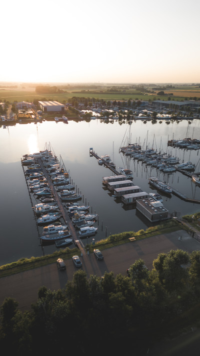 Ligplaats 11 x 3,6 meter - Jachthaven Waterkant - Dinteloord